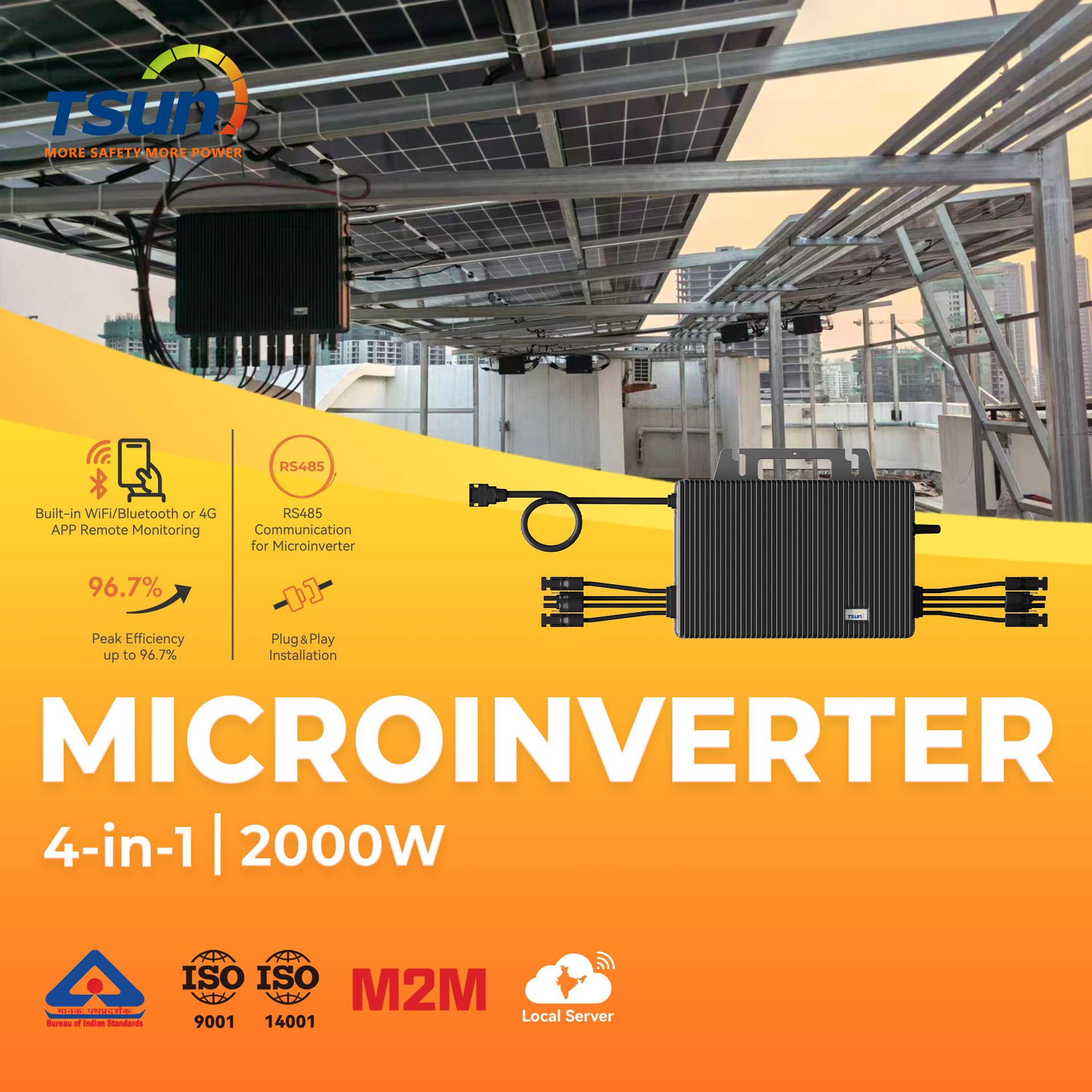 GEN3 Microinverter 2000W (MS2000)
