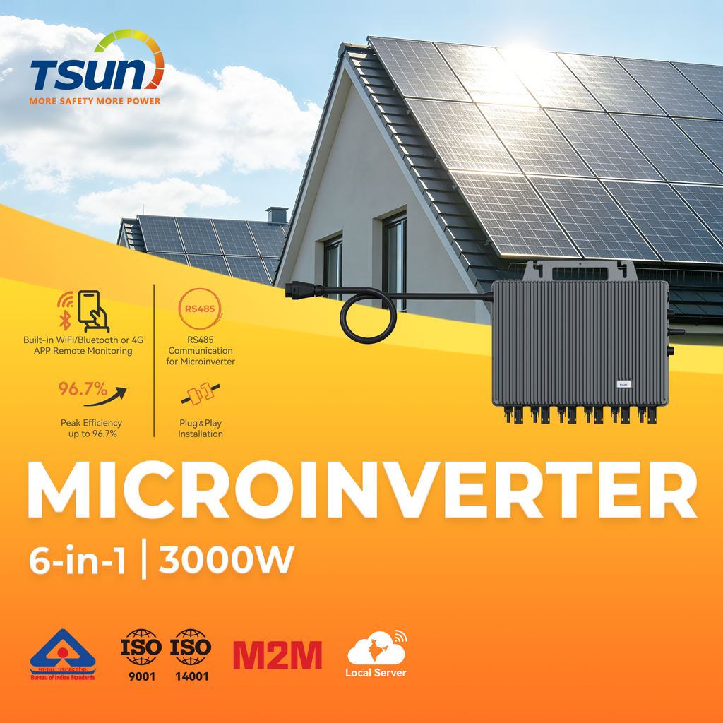 GEN3 Microinverter 6-in-1 (3000W)